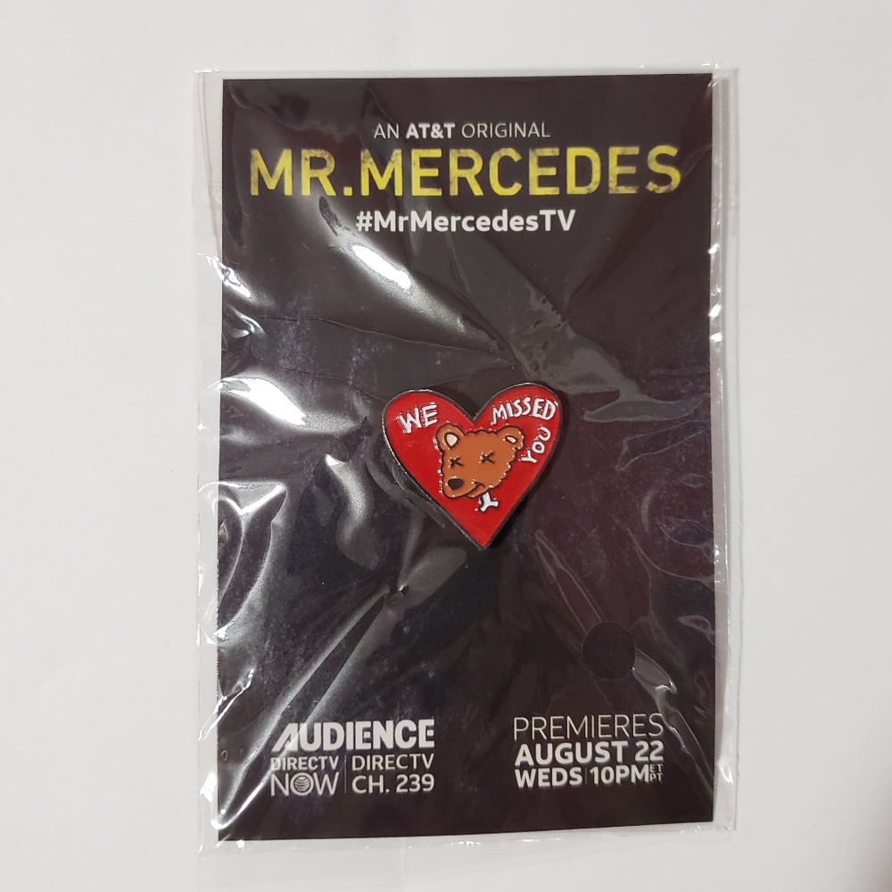 SDCC 2017 Mr. Mercedes Exclusive Enamel Pin